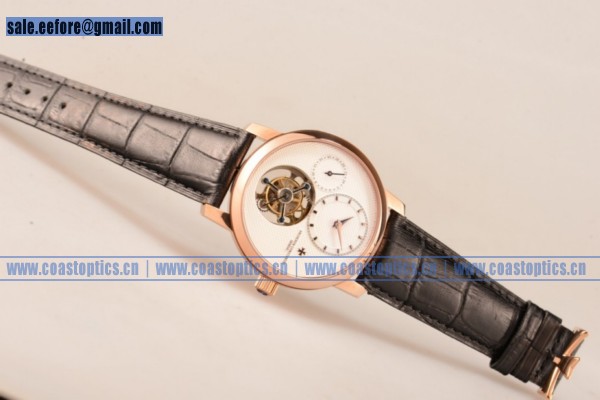 1:1 Clone Vacheron Constantin Traditionnelle Watch Rose Gold 6000X/000P-B347
